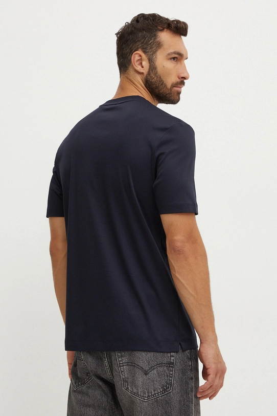 BOSS tricou din bumbac 50520298 bleumarin SS25