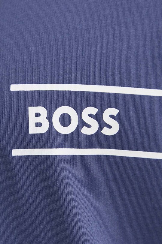 BOSS tricou din bumbac 50517715 bleumarin