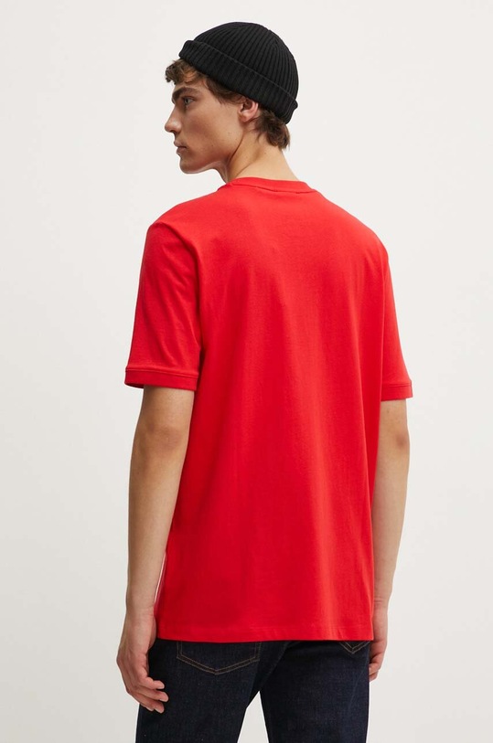 Odzież HUGO t-shirt bawełniany 50528171 czerwony