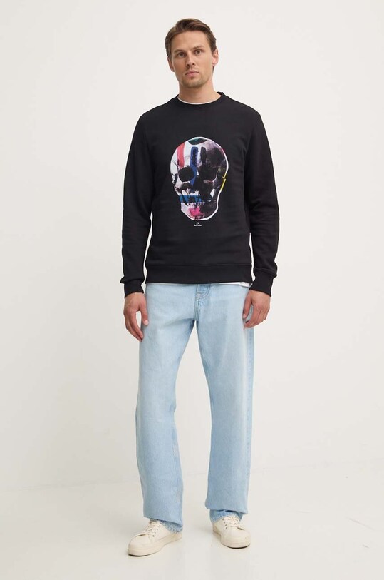 Бавовняна футболка PS Paul Smith M2R.011R.NP4685 білий AW24