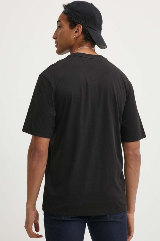 Odzież HUGO Blue t-shirt bawełniany 50519047 czarny