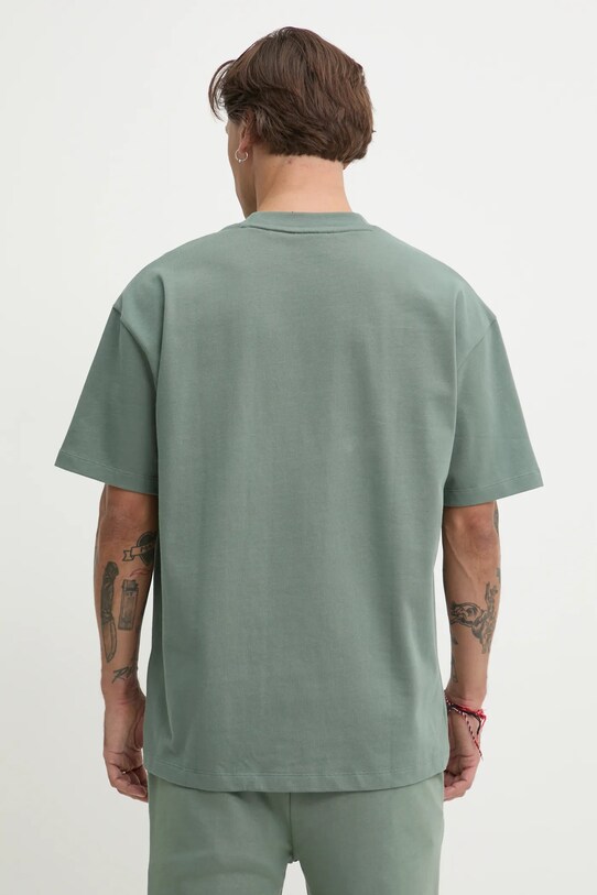Odzież HUGO t-shirt bawełniany 50516664 zielony