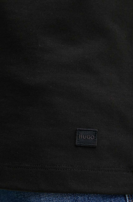 HUGO tricou din bumbac 50516664 negru