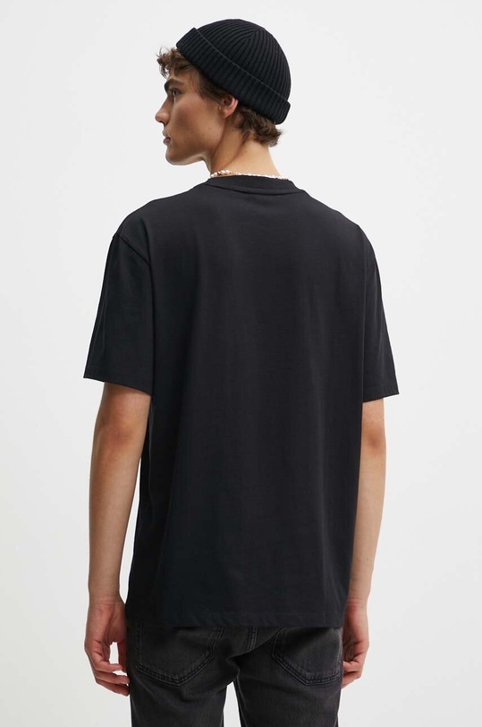 Oblečení Bavlněné tričko HUGO 50516711 černá