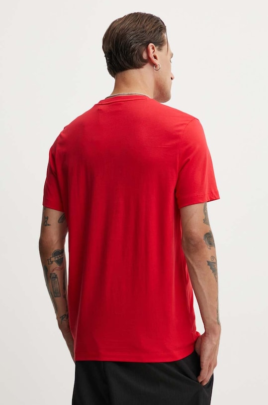 Odzież HUGO t-shirt bawełniany 50522434 czerwony