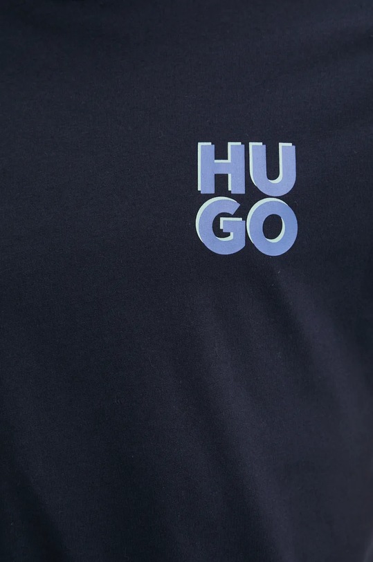 HUGO tricou din bumbac 50522434 bleumarin