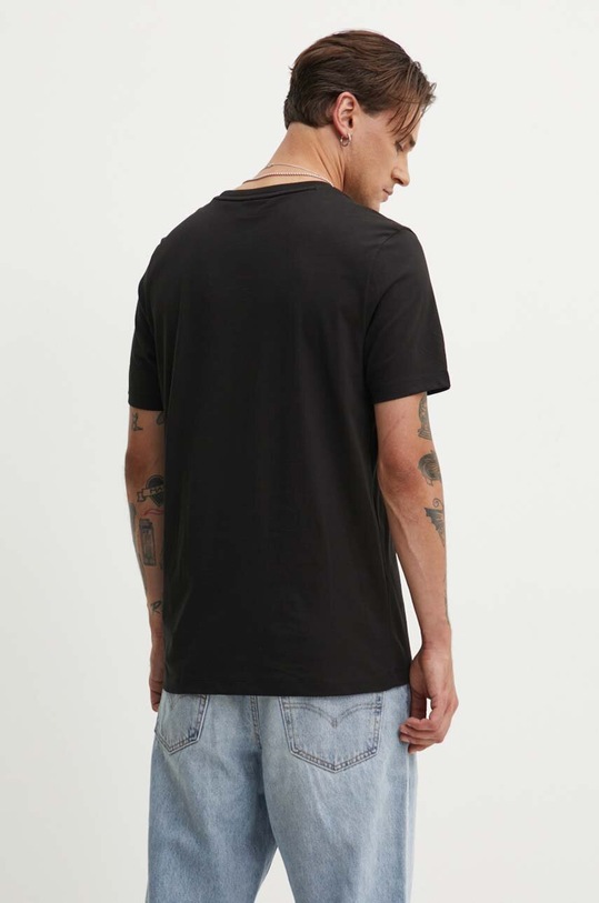 Odzież HUGO t-shirt bawełniany 50522434 czarny