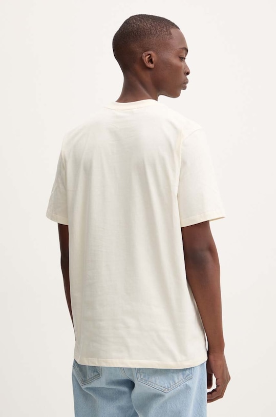 Odzież MSGM t-shirt bawełniany 3740MM102.247798 beżowy