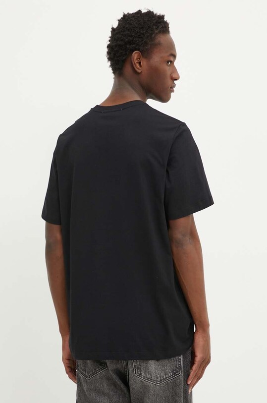 Одежда Хлопковая футболка MSGM 3740MM102.247798 чёрный