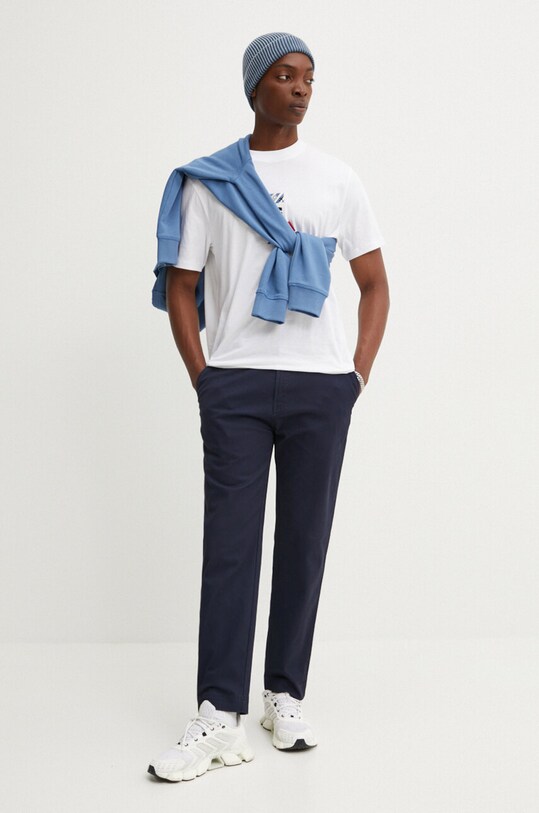 HUGO tricou din bumbac 50516738 alb AW24