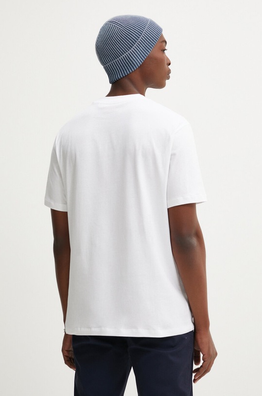 Oblečení Bavlněné tričko HUGO 50516738 bílá