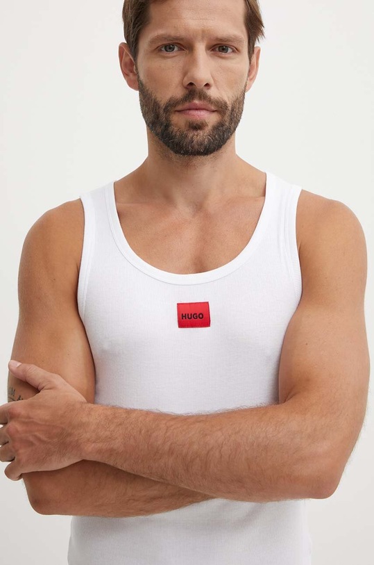 HUGO t-shirt biały 50515657