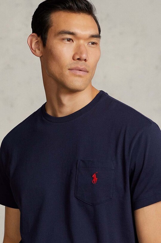 Polo Ralph Lauren tricou din bumbac bleumarin 710707095