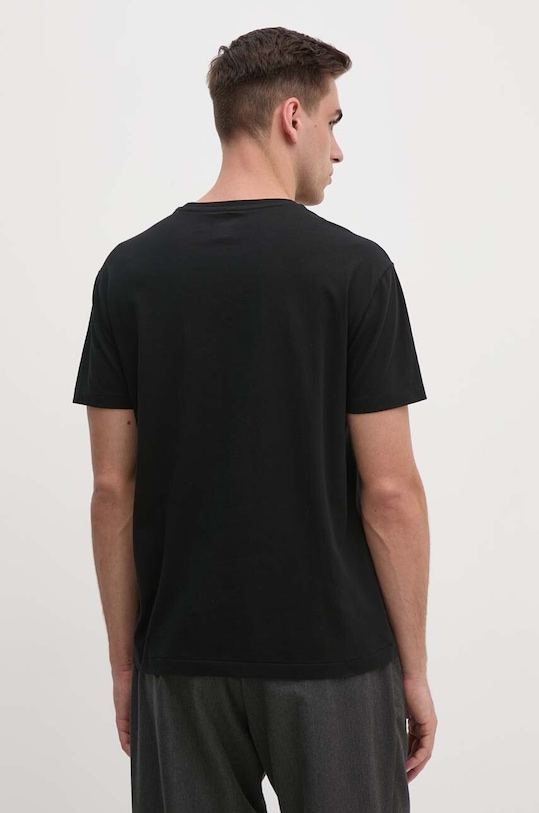 Ρούχα Βαμβακερό μπλουζάκι Polo Ralph Lauren 710707095 μαύρο