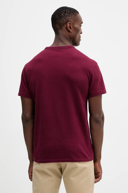 Îmbrăcăminte Polo Ralph Lauren tricou din bumbac 710916698 burgundia