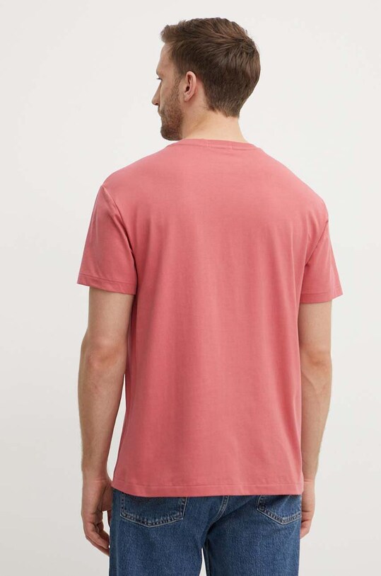 Одяг Бавовняна футболка Polo Ralph Lauren 710941855 рожевий