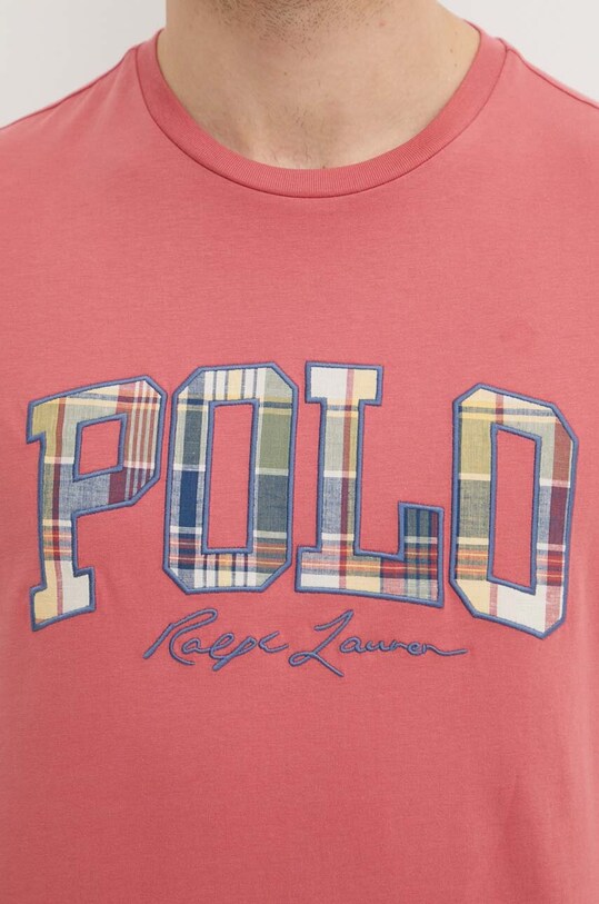 Pamučna majica Polo Ralph Lauren 710941855 roza