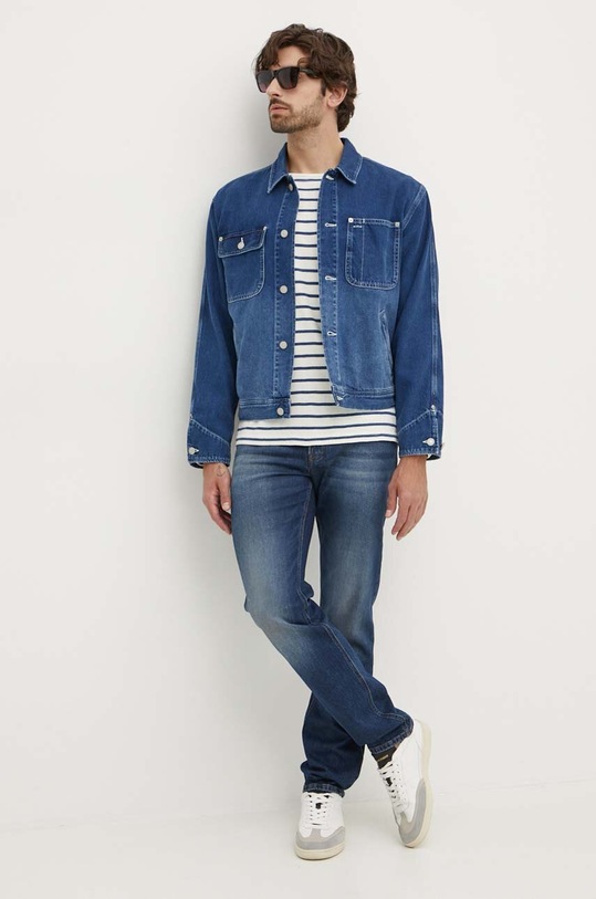 Polo Ralph Lauren longsleeve din bumbac 710941992 bej AW24