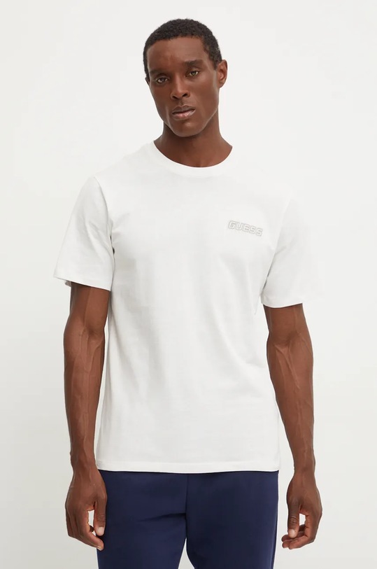 Одяг Бавовняна футболка Guess THONY Z4YI02.I3Z14 бежевий