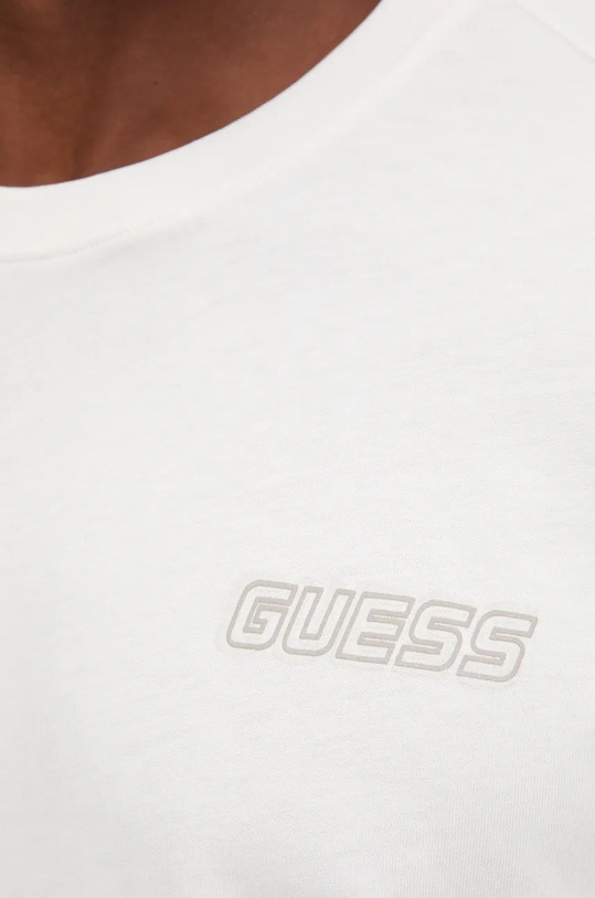 Бавовняна футболка Guess THONY Z4YI02.I3Z14 бежевий