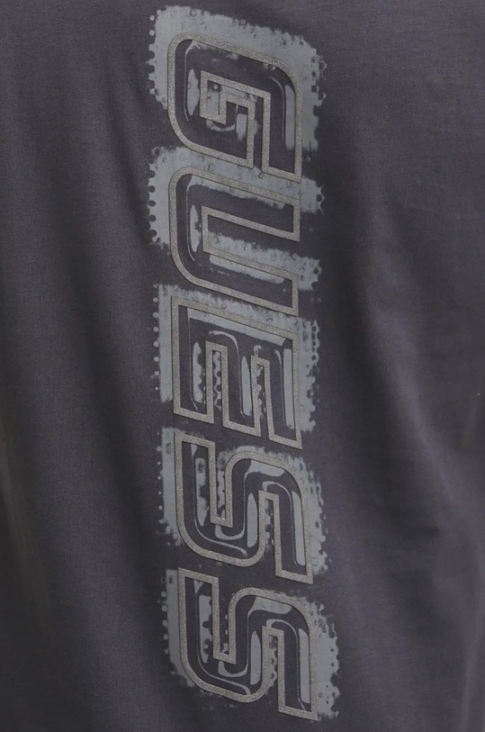 Памучна тениска Guess THONY Z4YI02.I3Z14 сив