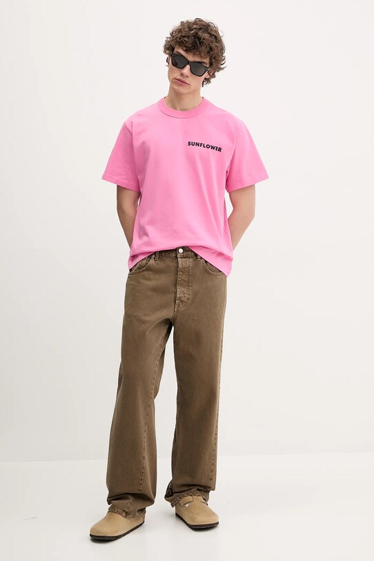 Sunflower tricou din bumbac 2013.SFR roz SS25