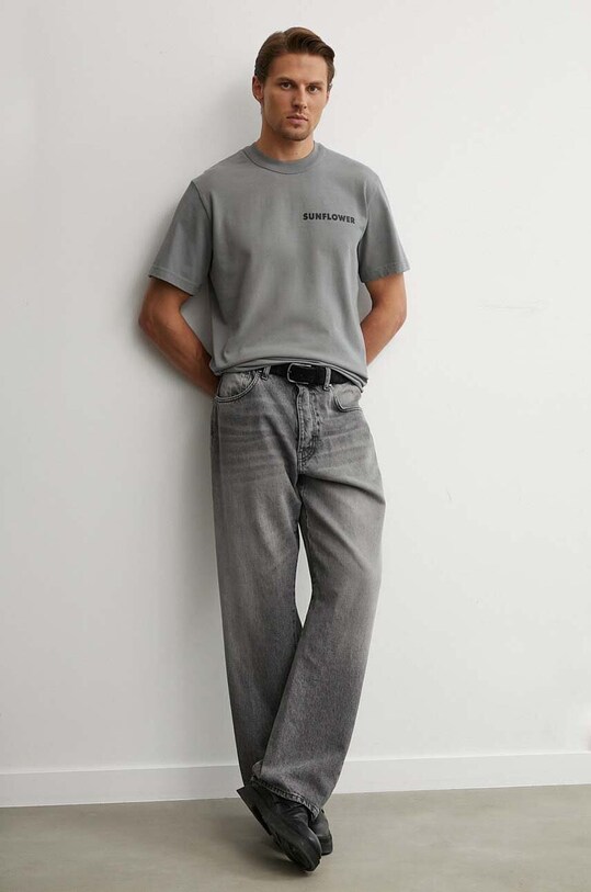Sunflower tricou din bumbac 2013.SFR gri SS25