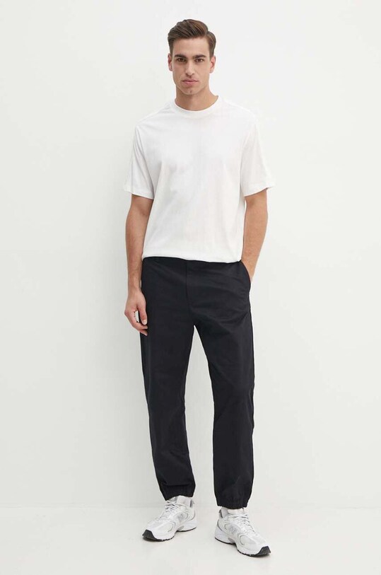 Armani Exchange t-shirt bawełniany 6DZTLA.ZJ9JZ biały AW24
