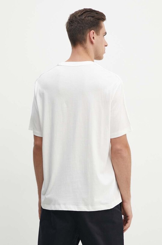 Odzież Armani Exchange t-shirt bawełniany 6DZTLA.ZJ9JZ biały