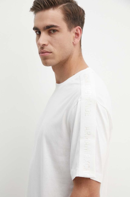 Bavlněné tričko Armani Exchange bílá 6DZTLA.ZJ9JZ