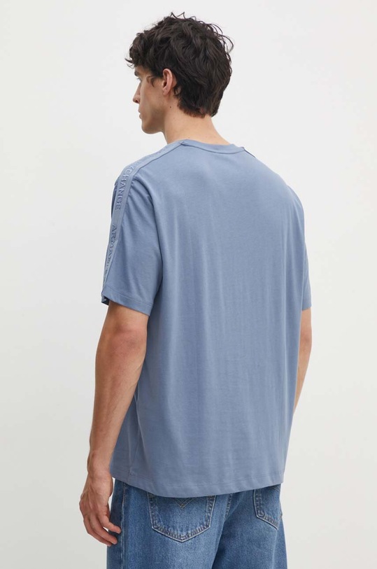 Oblečenie Bavlnené tričko Armani Exchange 6DZTLA.ZJ9JZ modrá
