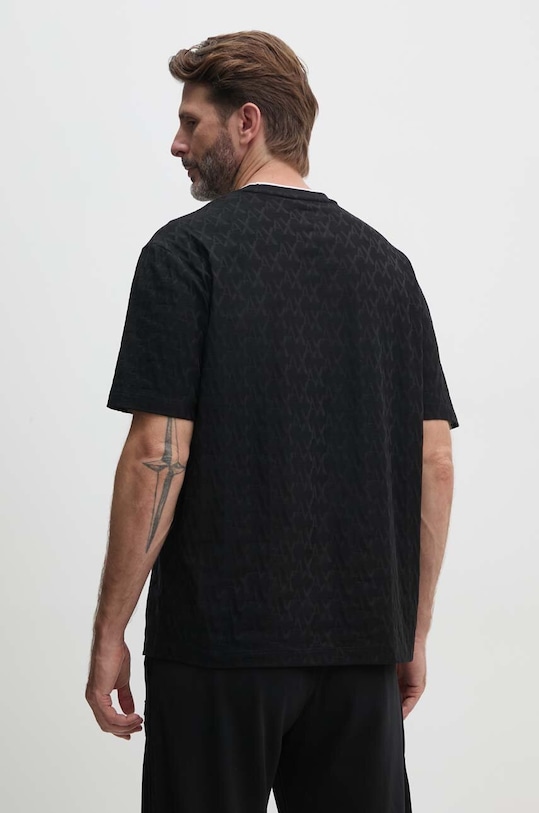Odjeća Pamučna majica Armani Exchange 6DZTLB.ZJ2ZZ crna