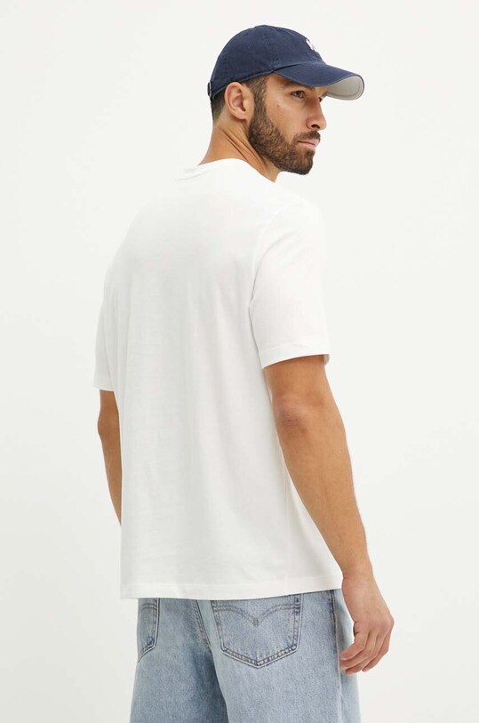Armani Exchange tricou din bumbac 6DZTLE.ZJ9JZ alb AW24
