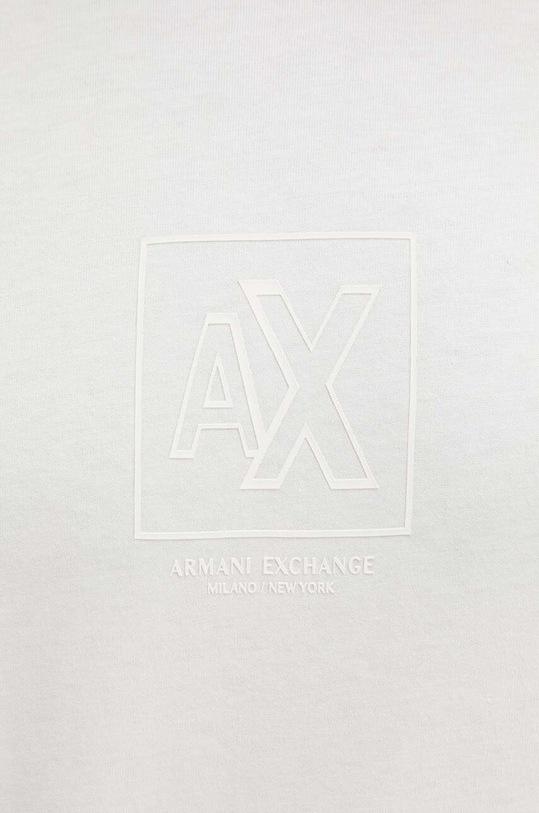 Bavlnené tričko Armani Exchange biela 6DZTLE.ZJ9JZ