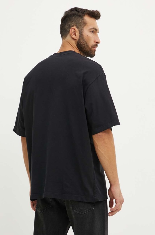 Pamučna majica Armani Exchange 6DZTLJ.ZJYJZ crna AW24