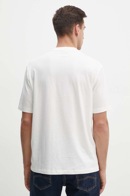 Oblečenie Bavlnené tričko Armani Exchange 6DZTLR.ZJLFZ biela