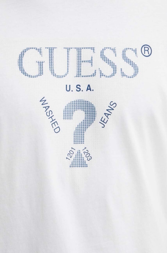 Guess t-shirt bawełniany M4YI05.I3Z14 biały
