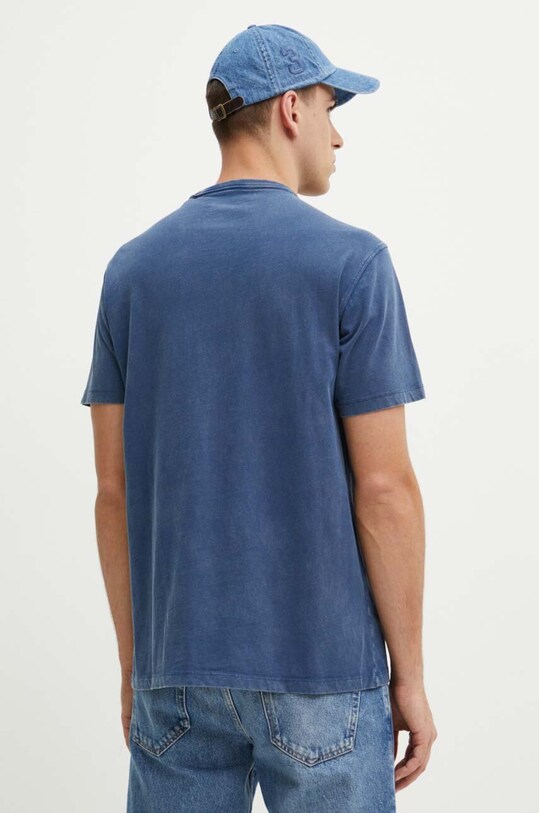 Odzież Guess t-shirt bawełniany M4YI05.I3Z14 granatowy