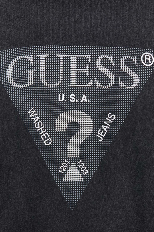 Guess t-shirt bawełniany M4YI05.I3Z14 czarny