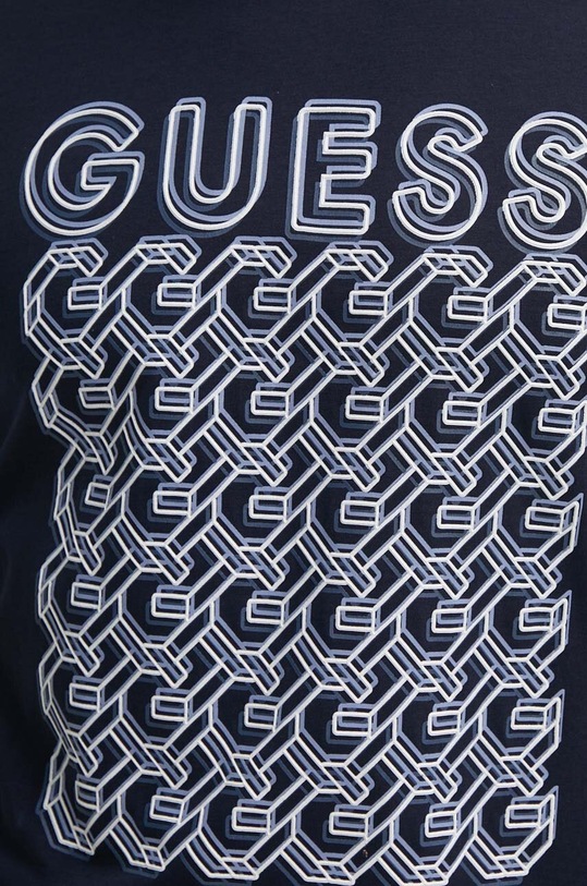 Guess t-shirt M4YI29.J1314 granatowy