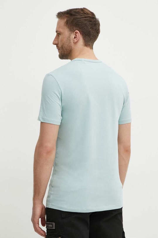 Odzież Guess t-shirt M4YI30.J1314 turkusowy