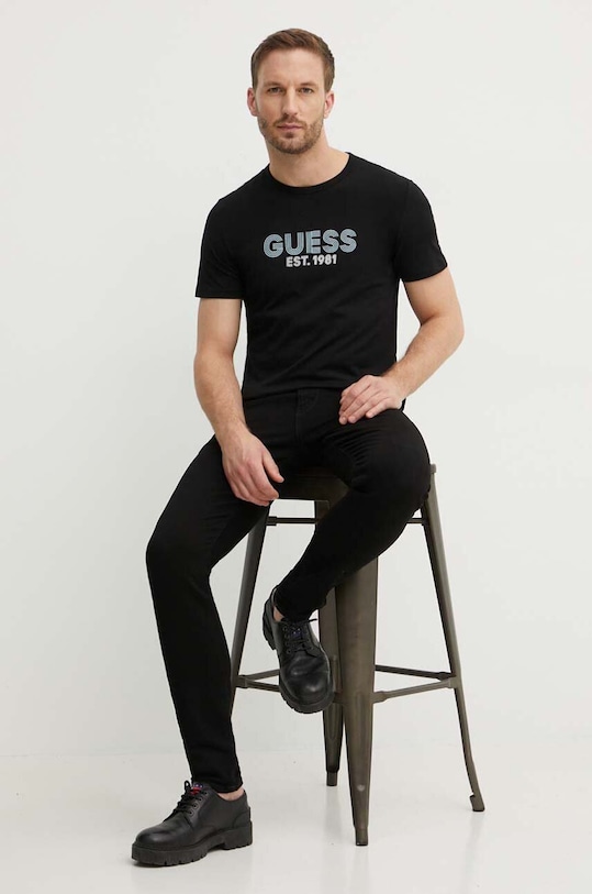 Guess t-shirt M4YI30.J1314 czarny AW24