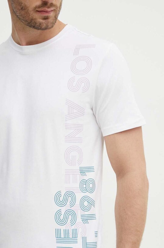 Guess tricou M4YI34.J1314 alb