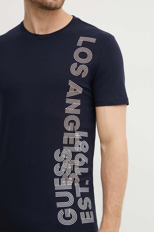 Guess t-shirt granatowy M4YI34.J1314