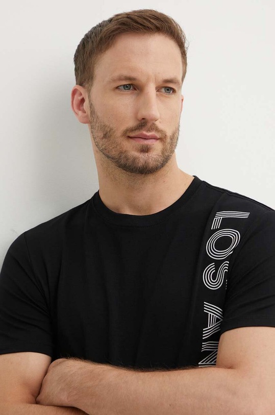 Guess t-shirt czarny M4YI34.J1314