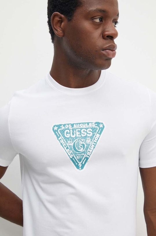 Guess t-shirt biały M4YI35.J1314