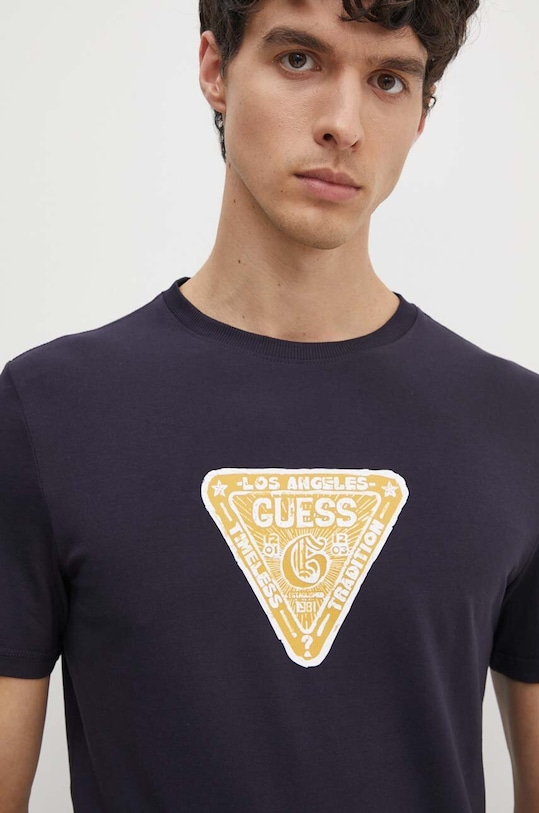 Guess t-shirt granatowy M4YI35.J1314