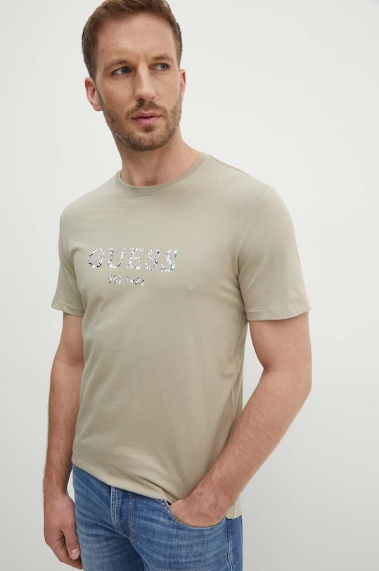 Футболка Guess бежевий M4YI38.J1314