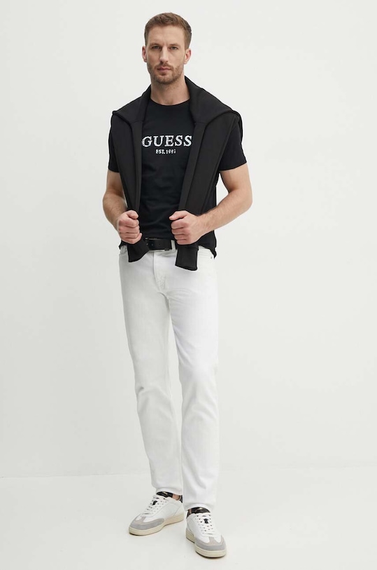 Guess t-shirt M4YI38.J1314 czarny AW24
