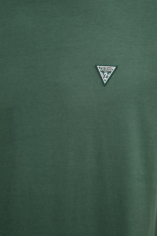Guess t-shirt bawełniany M4YI0A.KCCM1 zielony